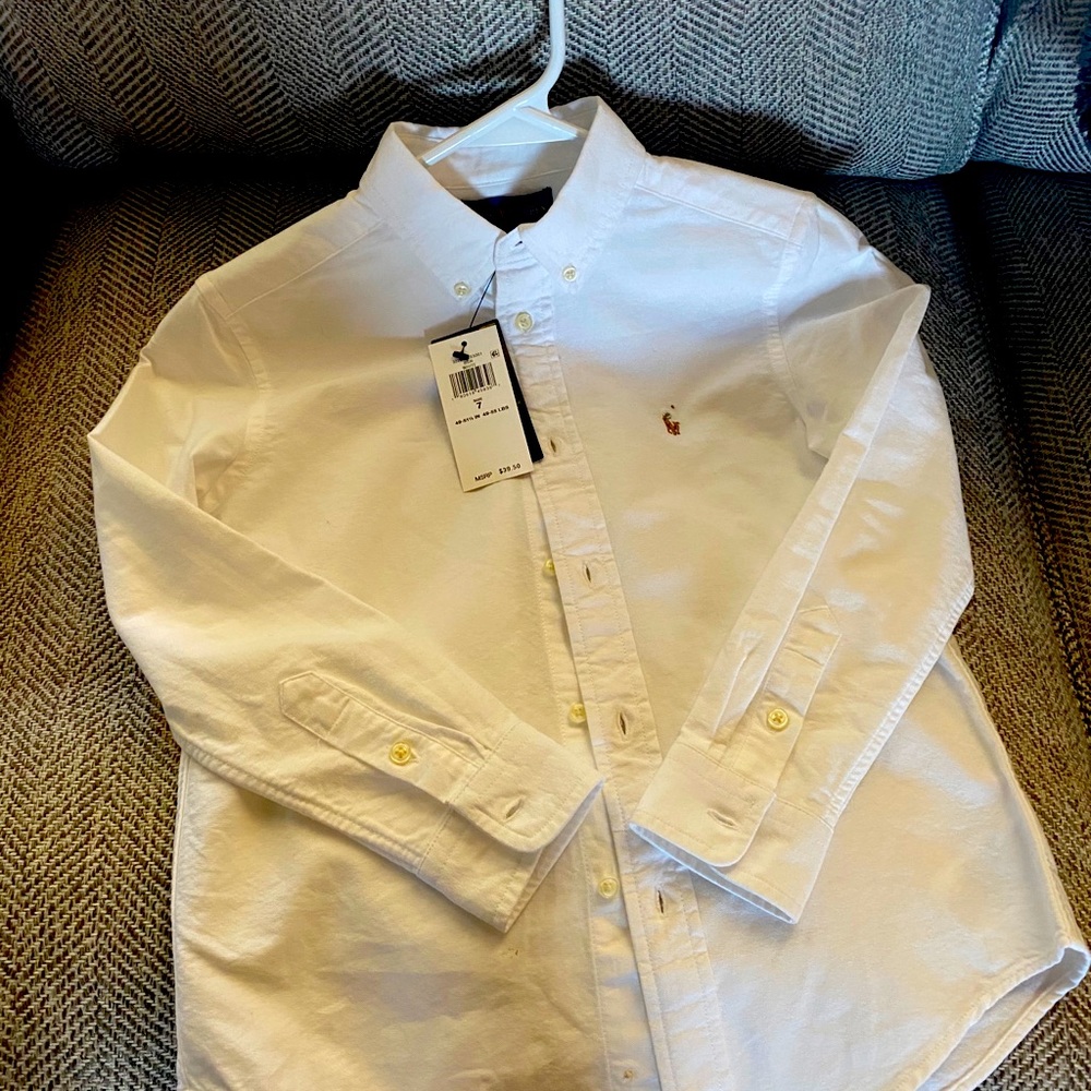 Boys size 7 Polo